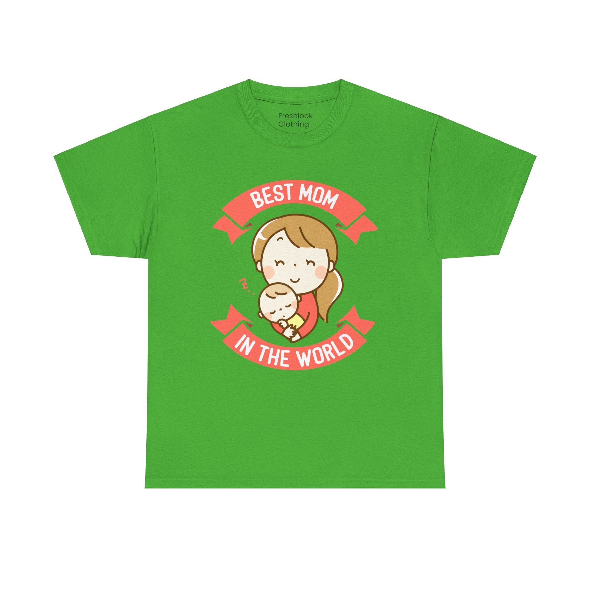 Mom T-Shirt - Best Mom In the World Design
