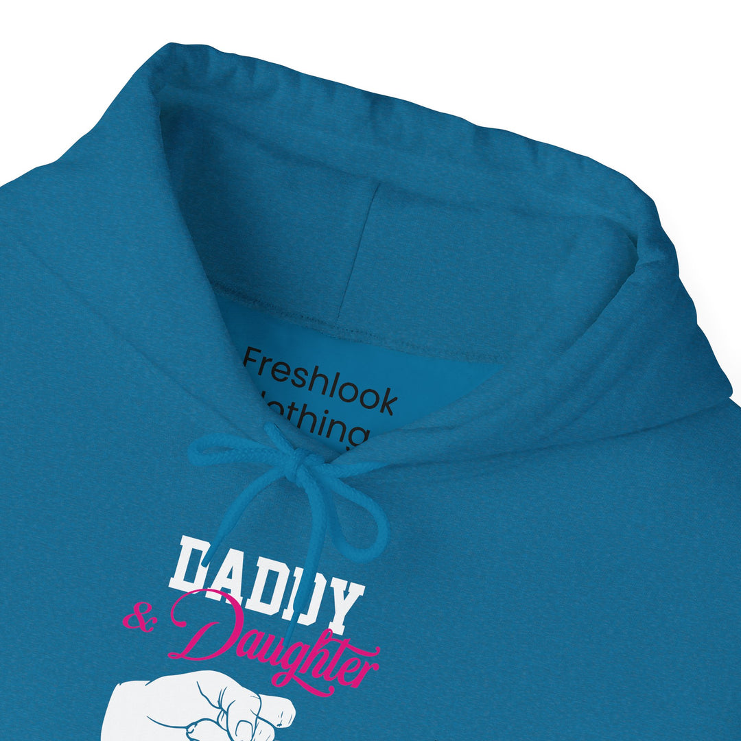 Dad’s Hooded Sweatshirt – Daddy & Daughter Best Friends Forever Design