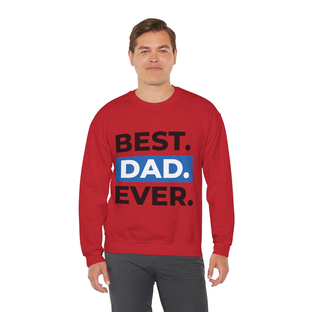 Dad’s Sweatshirt – Best Dad Ever Design