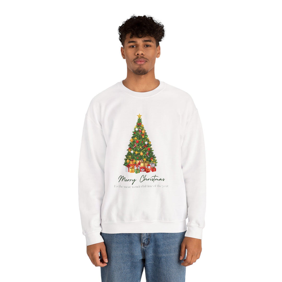 Christmas Tree Sweatshirt — Merry Christmas Holiday Crewneck