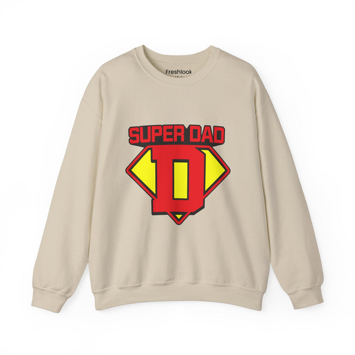 Dad’s Sweatshirt – Super Dad Design