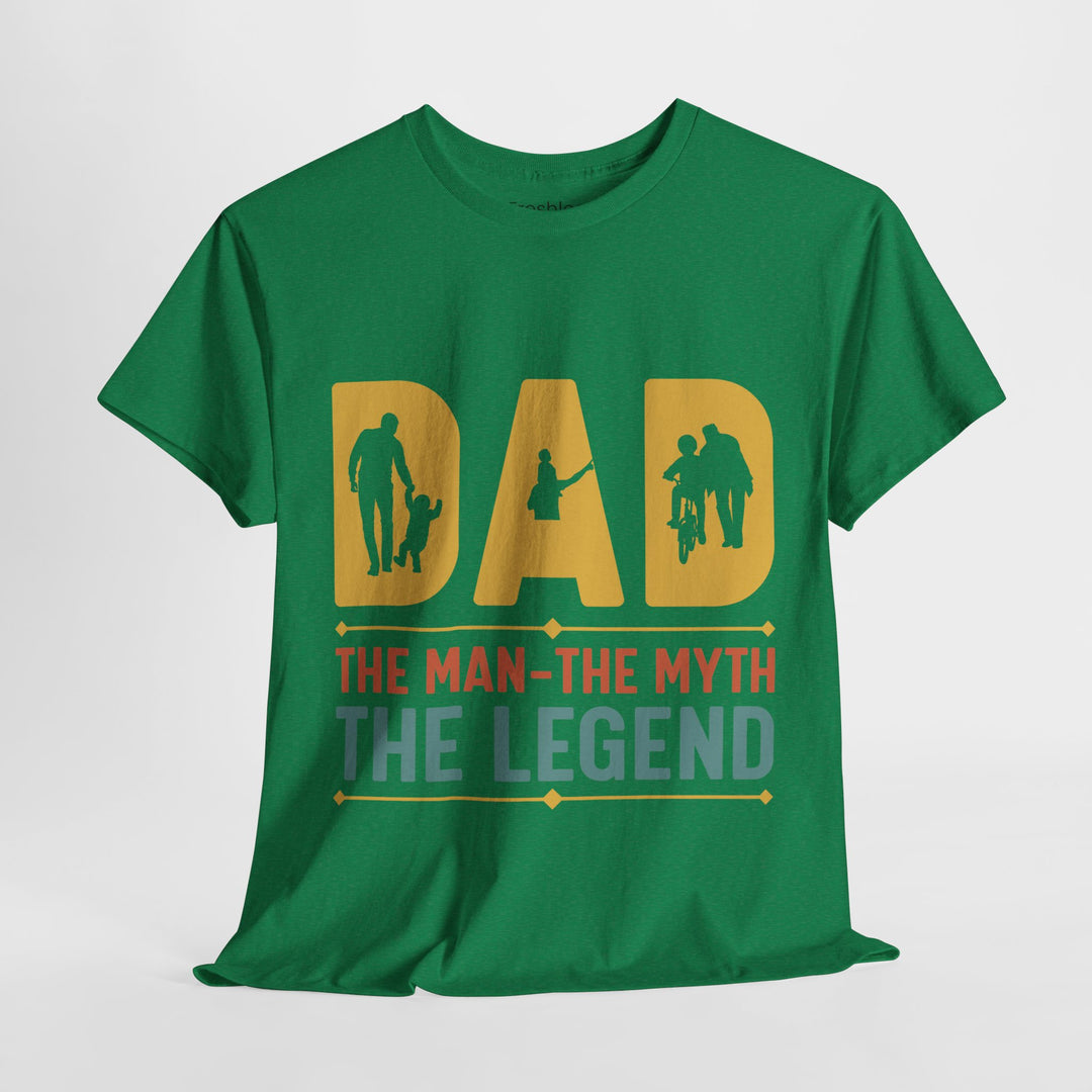 Dad's T-Shirt - Dad The Man The Myth The Legend Design