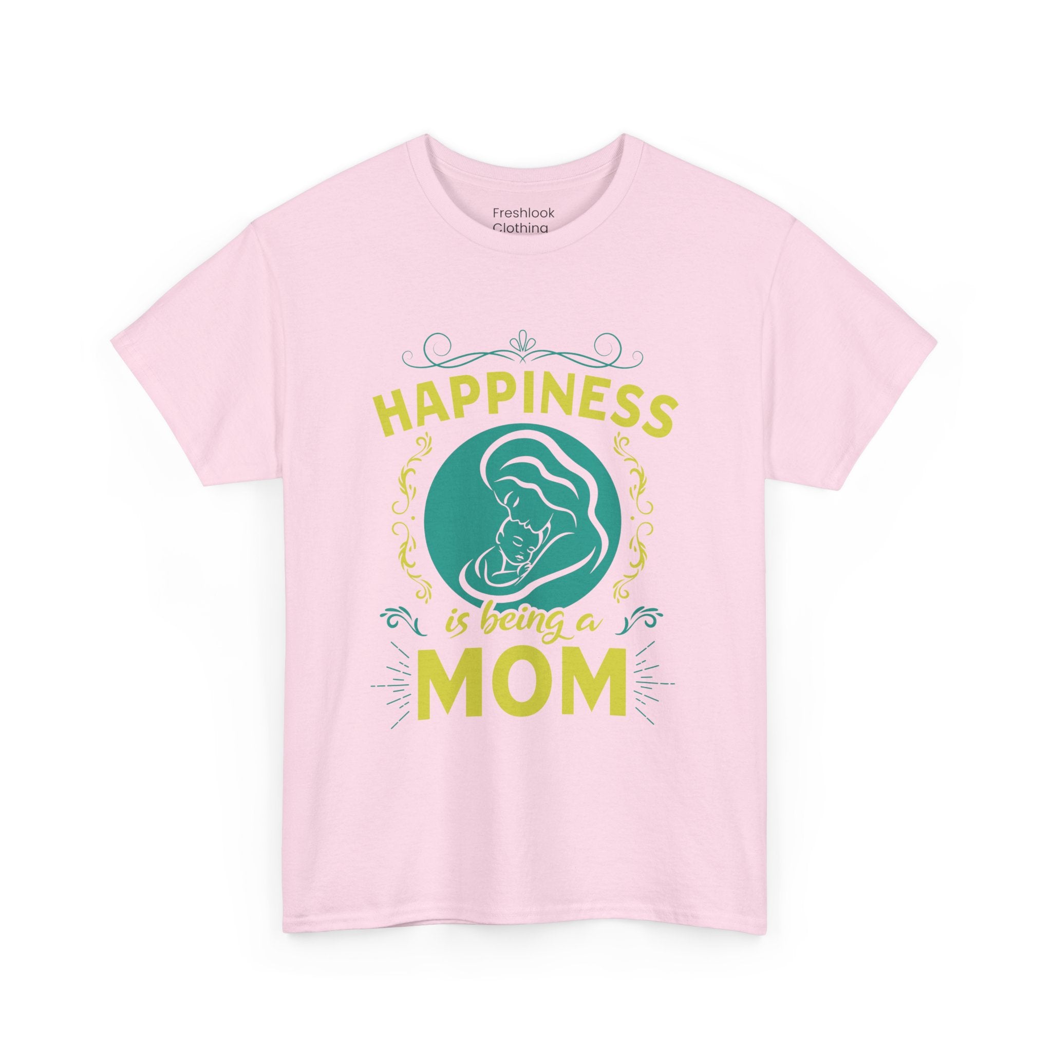 Mom T-Shirt - Happiness is Being a Mom Design