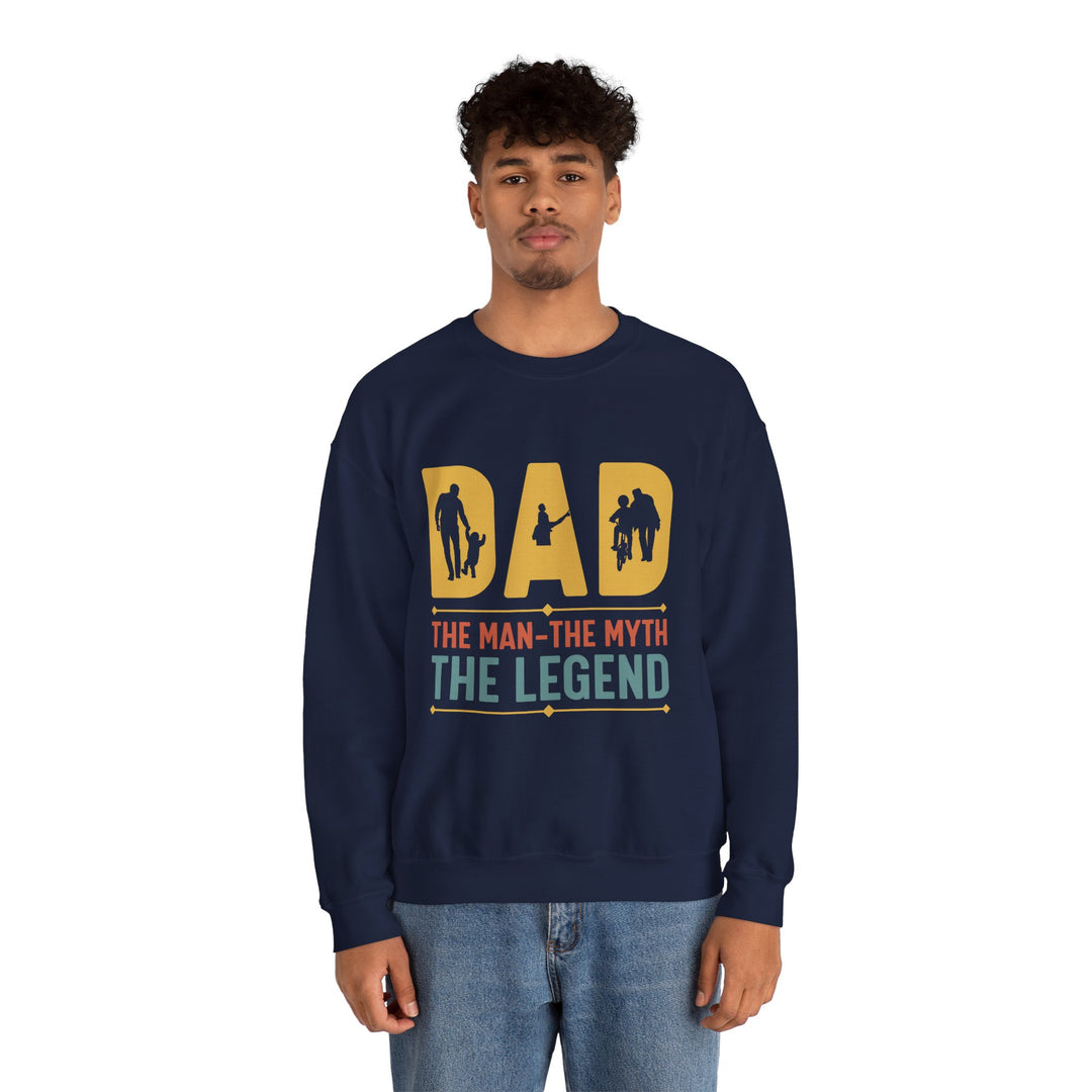 Dad’s Sweatshirt – Dad The Man The Myth The Legend Design