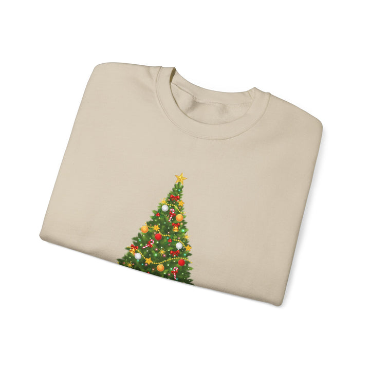 Christmas Tree Sweatshirt — Merry Christmas Holiday Crewneck