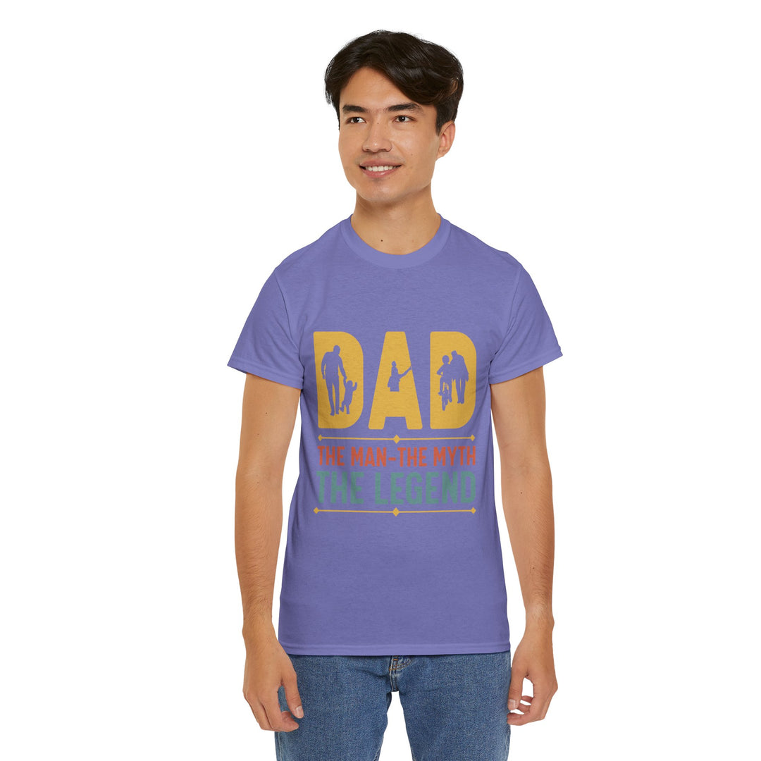 Dad's T-Shirt - Dad The Man The Myth The Legend Design