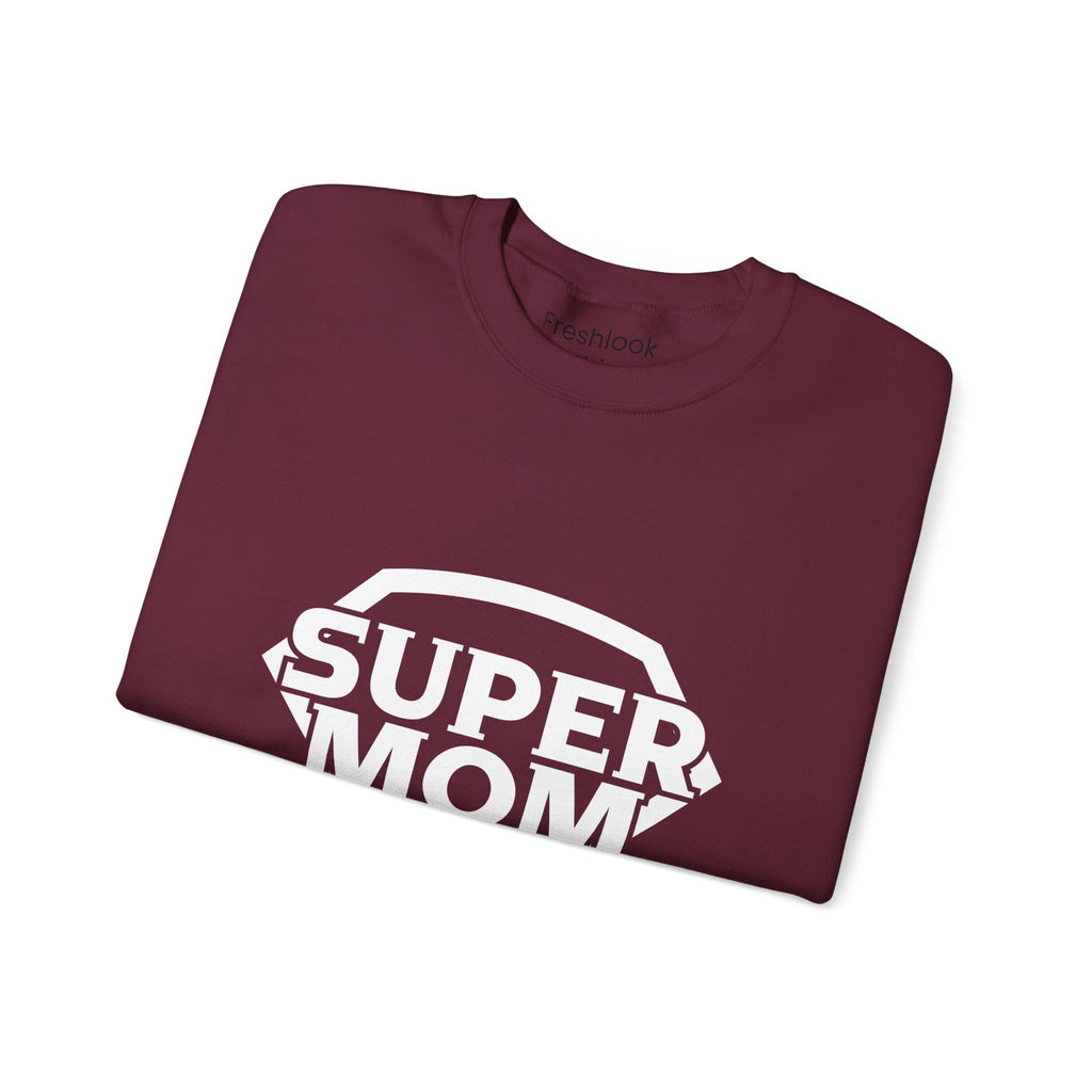 Mom Sweatshirt - Super Mom Design