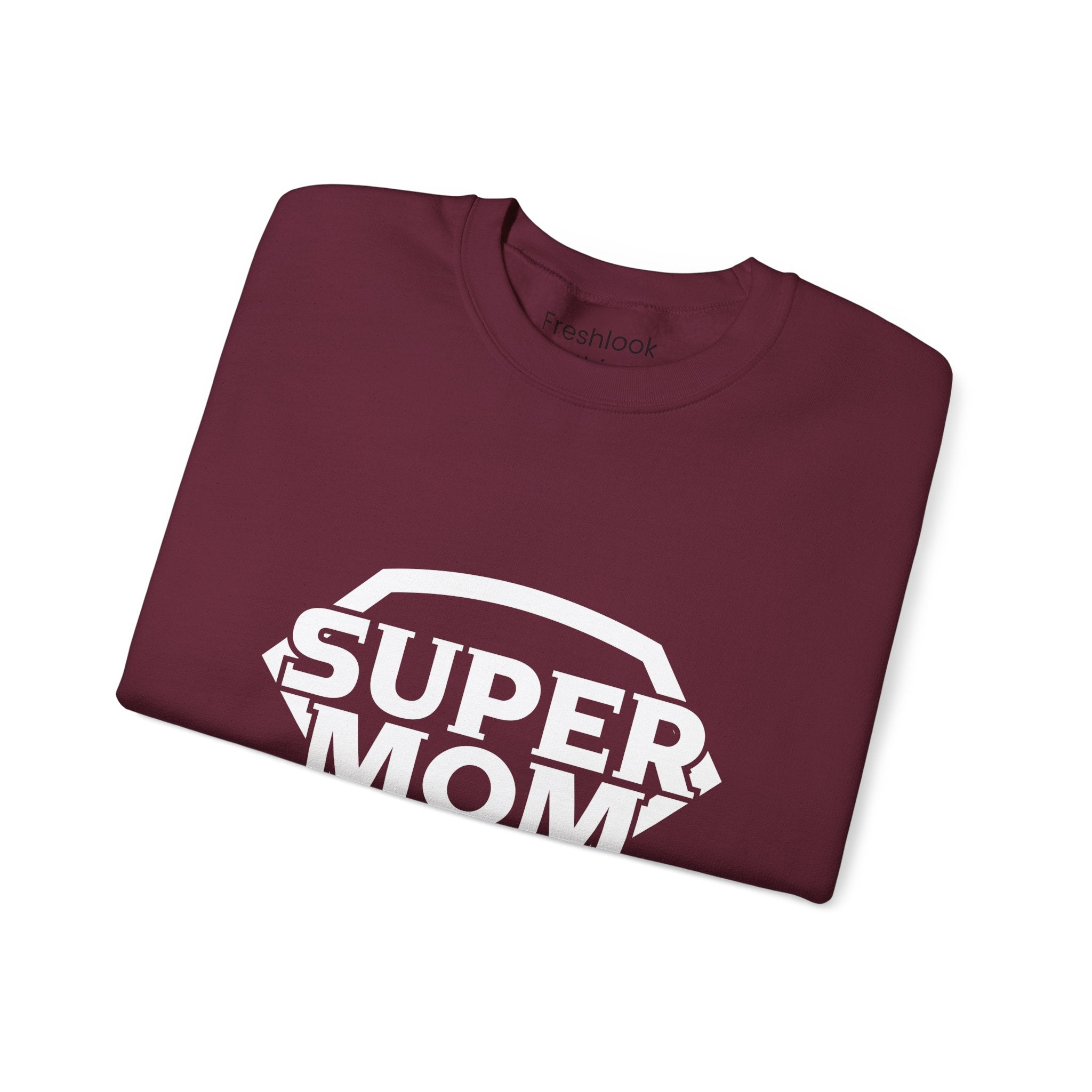 Mom Sweatshirt - Super Mom Design