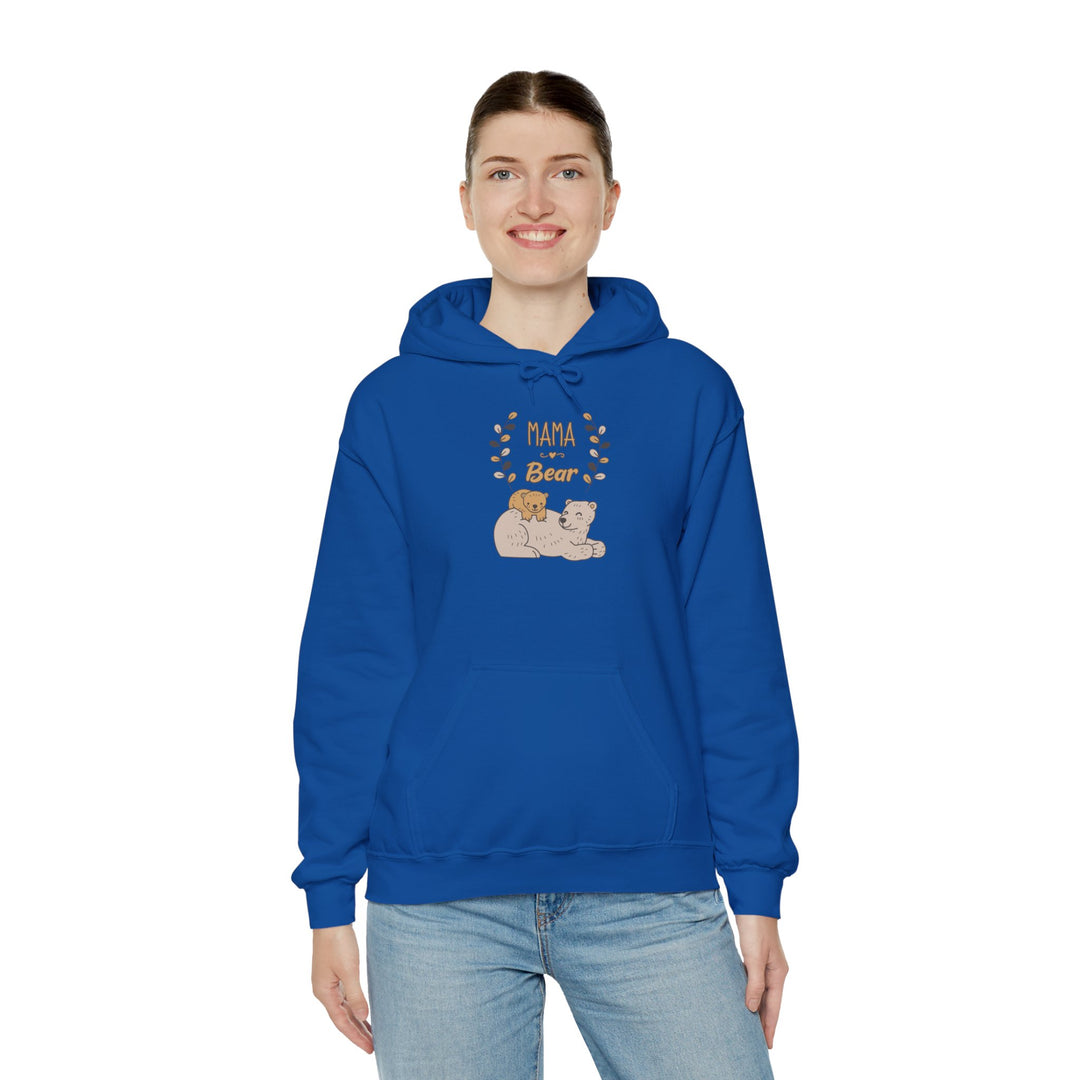 Mom's Unisex Hooded Sweatshirt  - Mama Bear Design