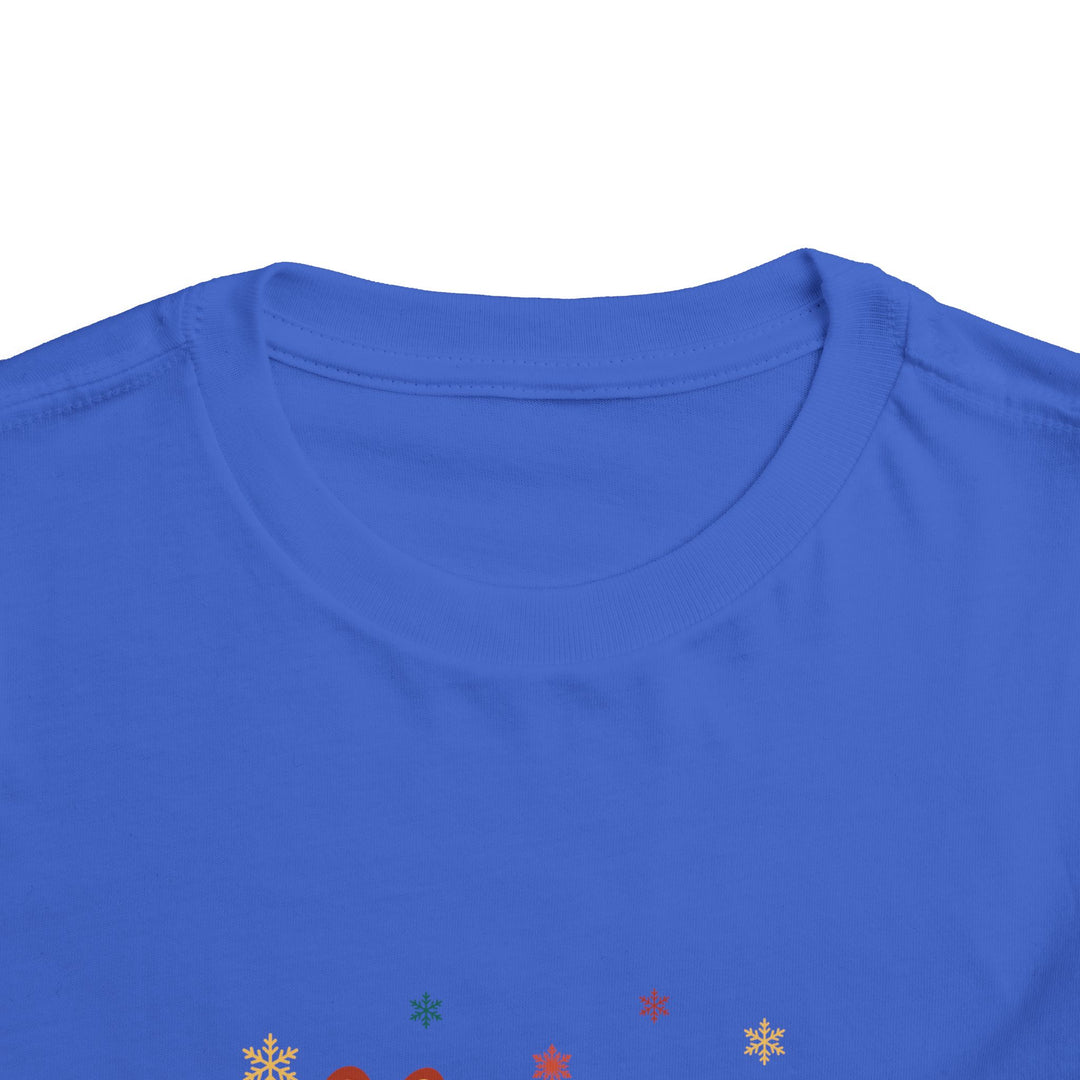 Toddler Christmas Tee — "Merry Christmas and Happy New Year" Holiday Shirt