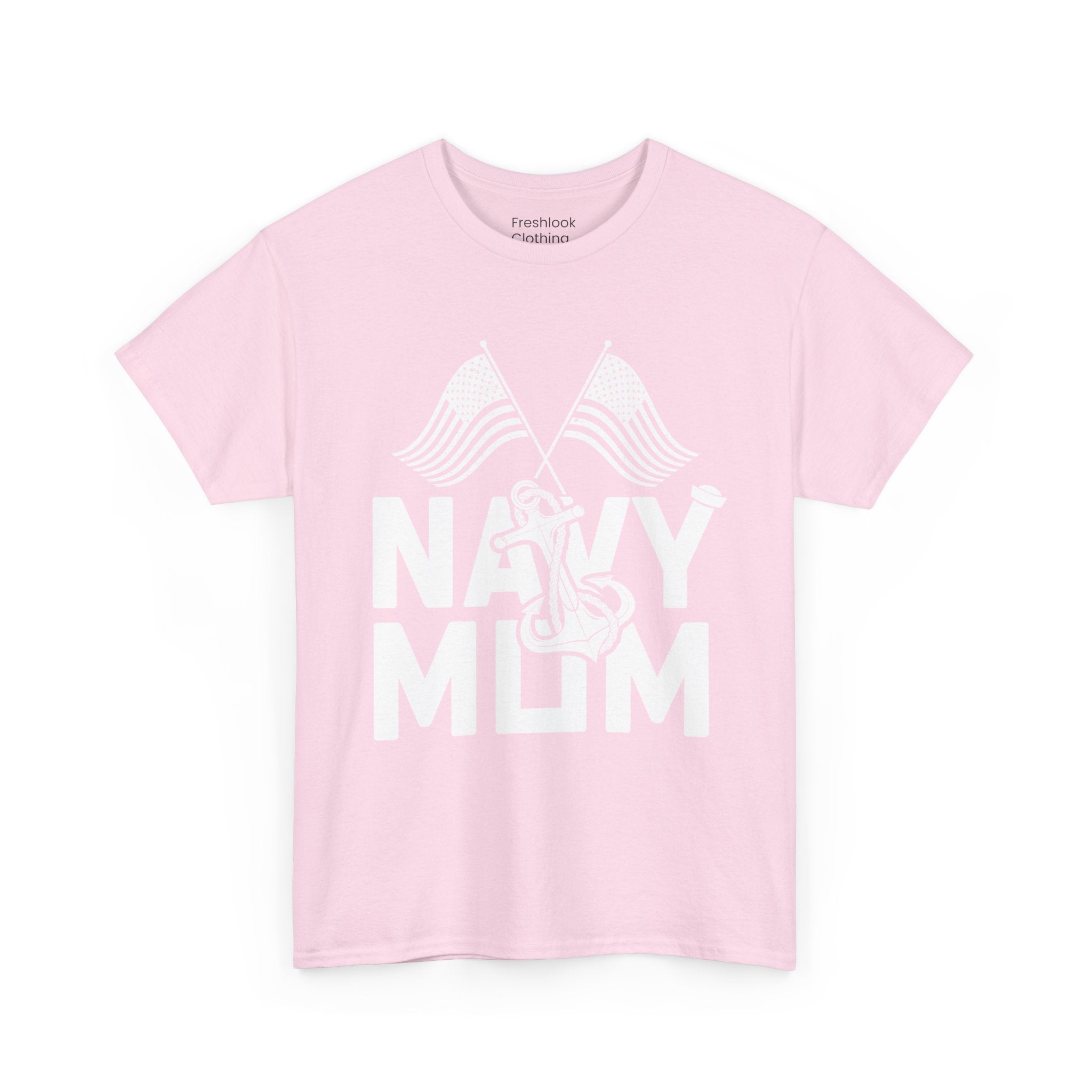 Mom T-Shirt – Navy Mom Design