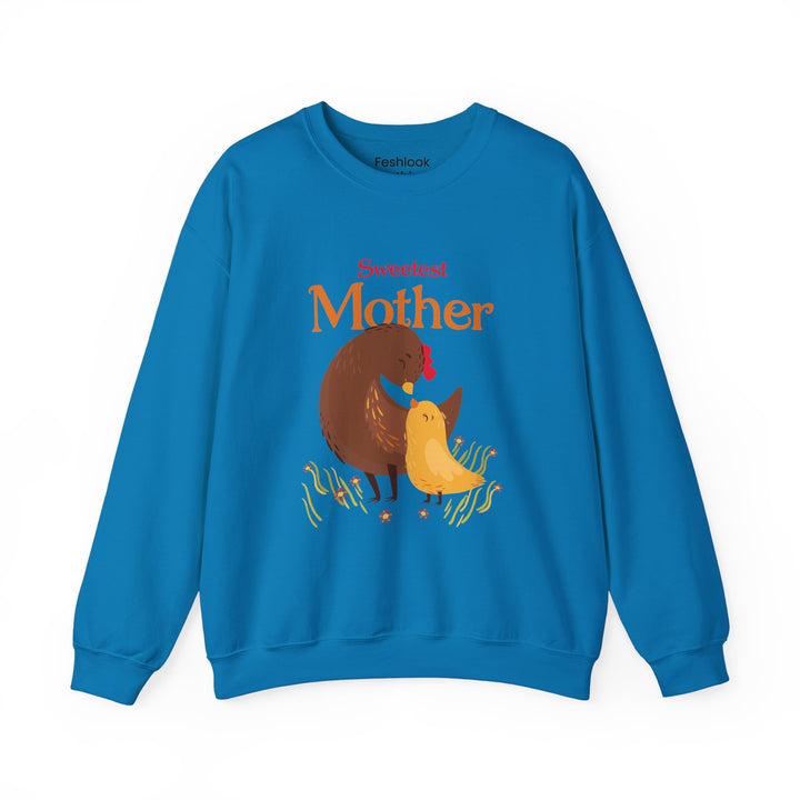 Mom's Sweatshirt - Sweetest Mother Design