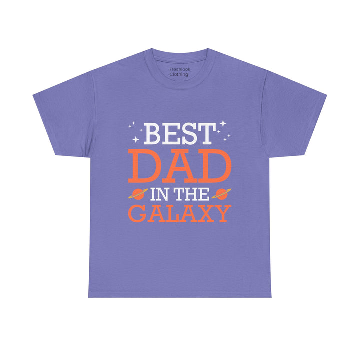 Dad's T-Shirt - Best Dad in the Galaxy Design