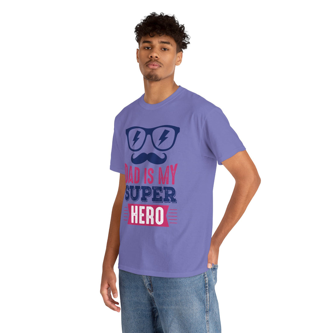 Dad's T-Shirt - Dad Is My Superhero Design