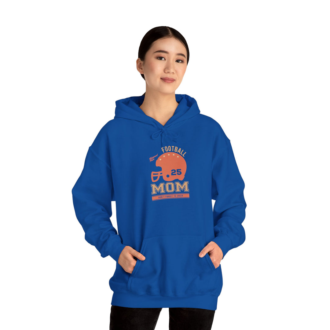 Mom's Hooded Sweatshirt – Football Mom - Perfect Gift for Sports Moms Design