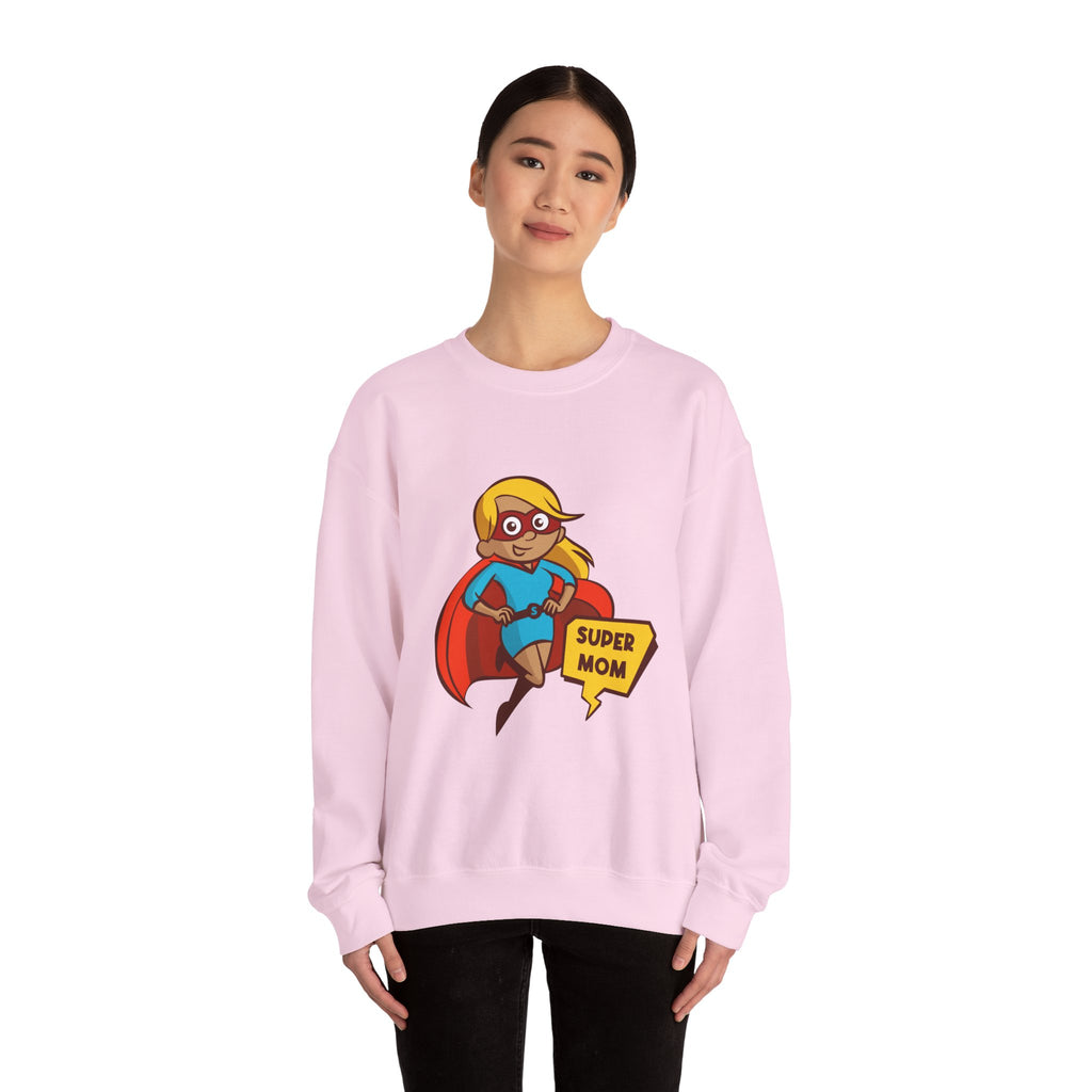 Mom Sweatshirt - Super Mom Design
