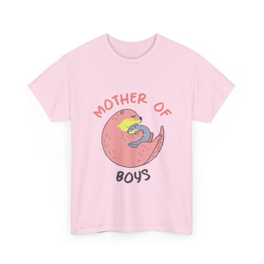 Mom's T-Shirt - Mother of Boys Design