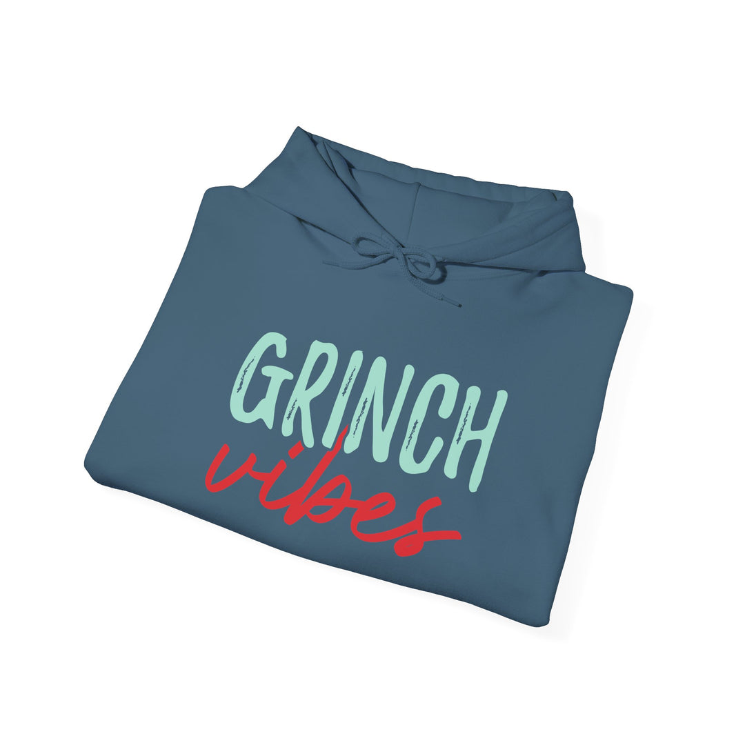 Grinch Vibes Unisex Hoodie - Cozy Holiday Sweatshirt for Christmas Spirit