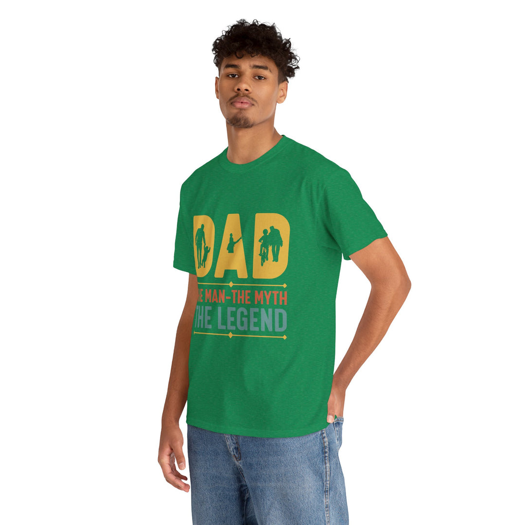 Dad's T-Shirt - Dad The Man The Myth The Legend Design