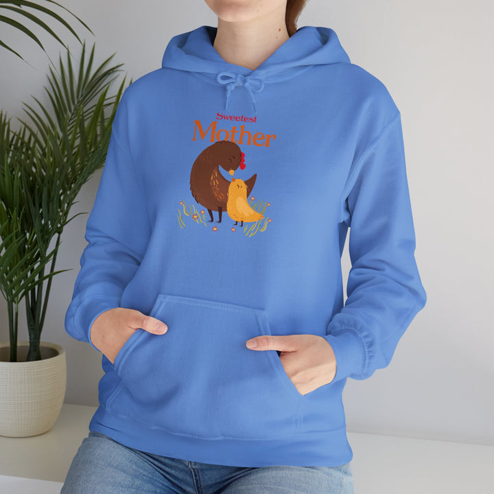 Mom's Unisex Hooded Sweatshirt - Sweetest Mother Design