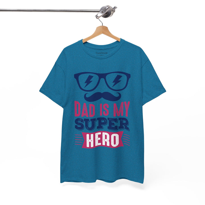 Dad's T-Shirt - Dad Is My Superhero Design