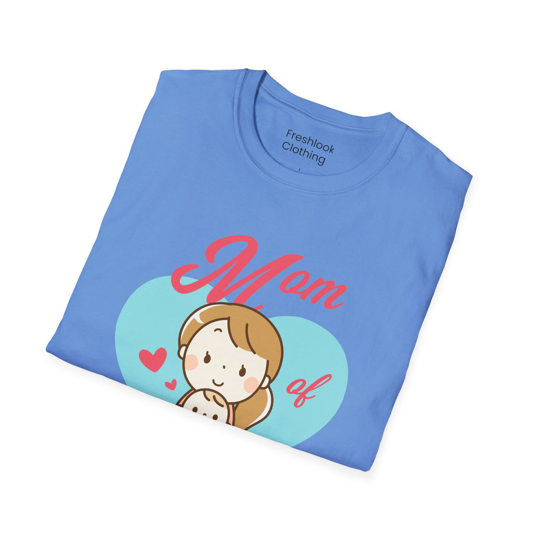 Mom's T-Shirt - Mom of Boys Design