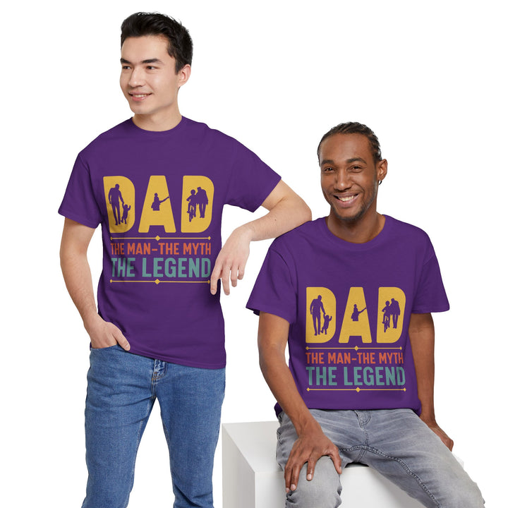 Dad's T-Shirt - Dad The Man The Myth The Legend Design