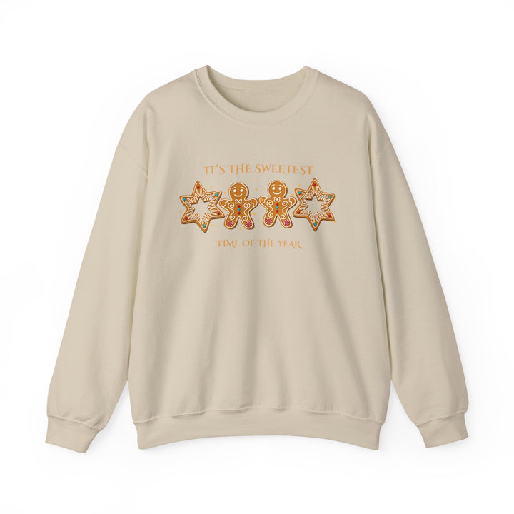 Sweatshirt - "It's the Sweetest Time of the Year" Gingerbread Holiday Crewneck
