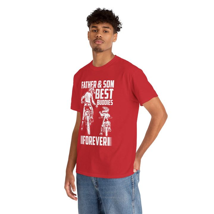 Dad's T-Shirt - Father & Son Best Buddies Forever Design