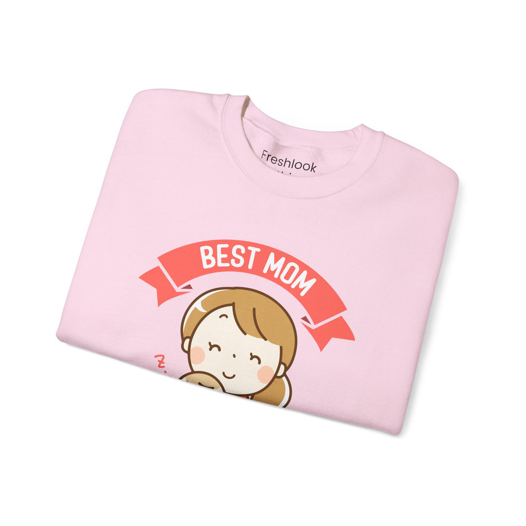 Mom's Sweatshirt - Best Mom in the World Design