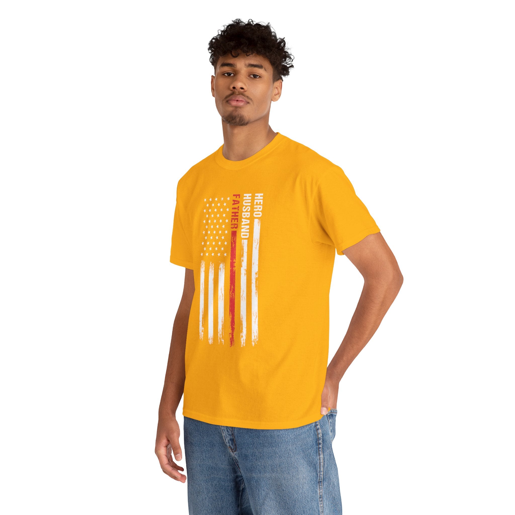Dad's T-Shirt - Hero Husband Father Design