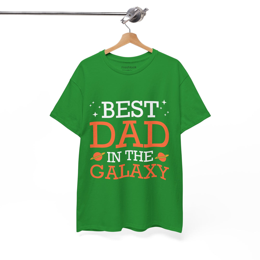 Dad's T-Shirt - Best Dad in the Galaxy Design