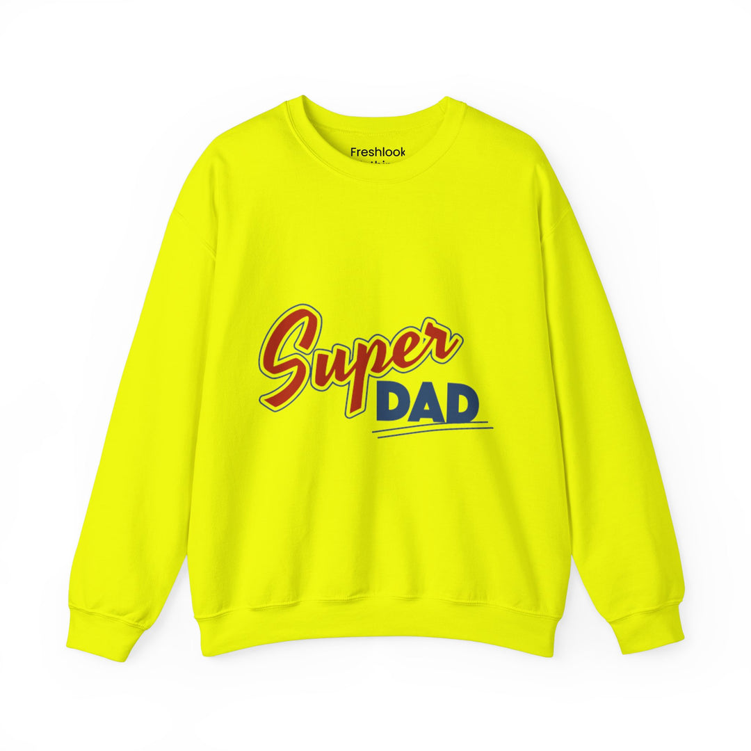 Dad’s Sweatshirt – Super Dad Perfect Father's Day Gift Design