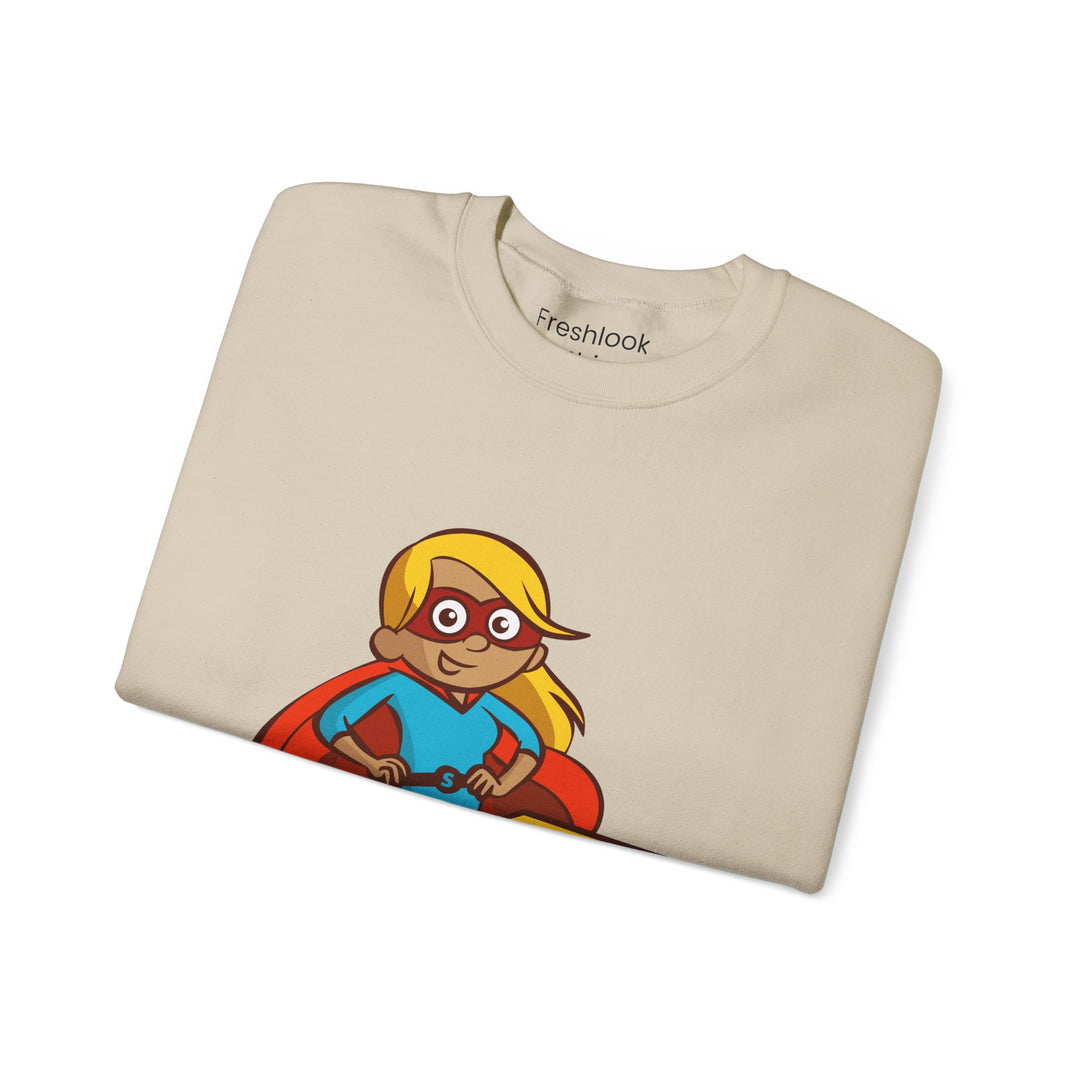 Mom's Sweatshirt - Super Mom - Perfect Gift for Mother's Day Design