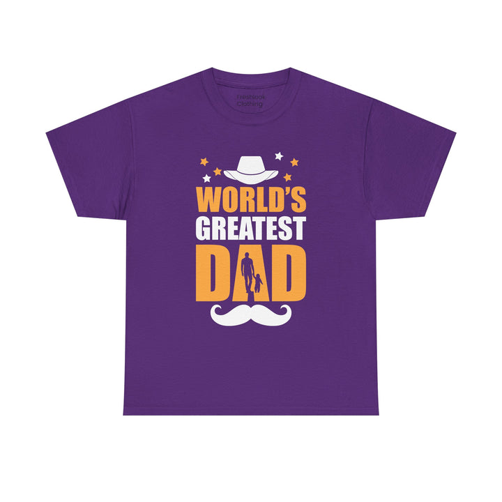 Dad's T-Shirt - World's Greatest Dad Design