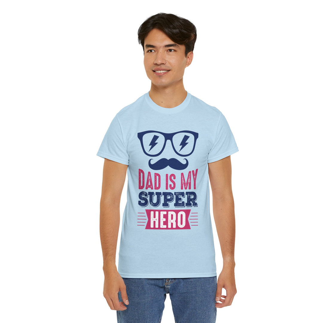 Dad's T-Shirt - Dad Is My Superhero Design