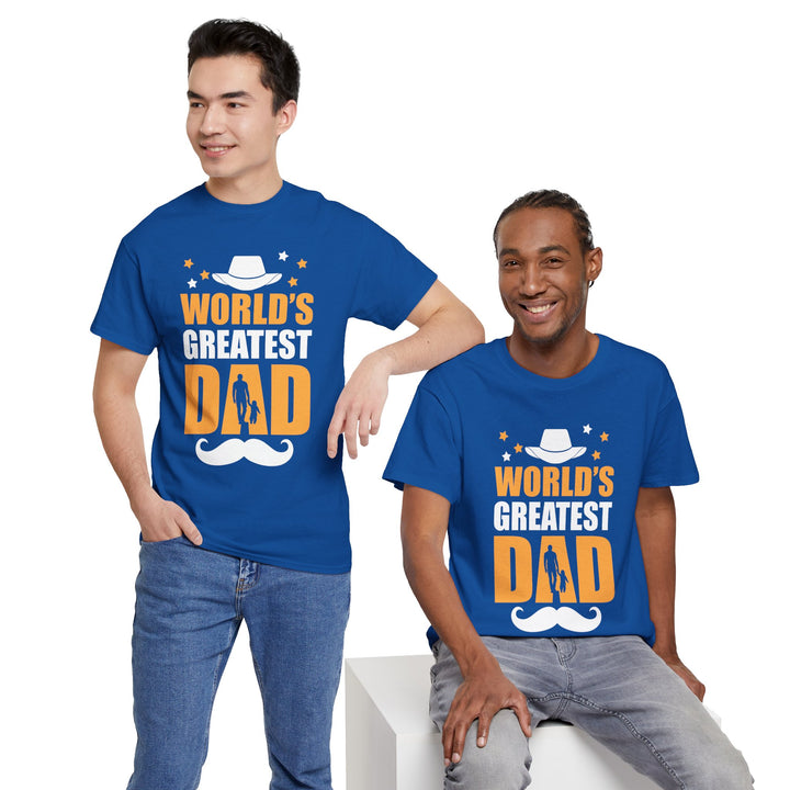 Dad's T-Shirt - World's Greatest Dad Design