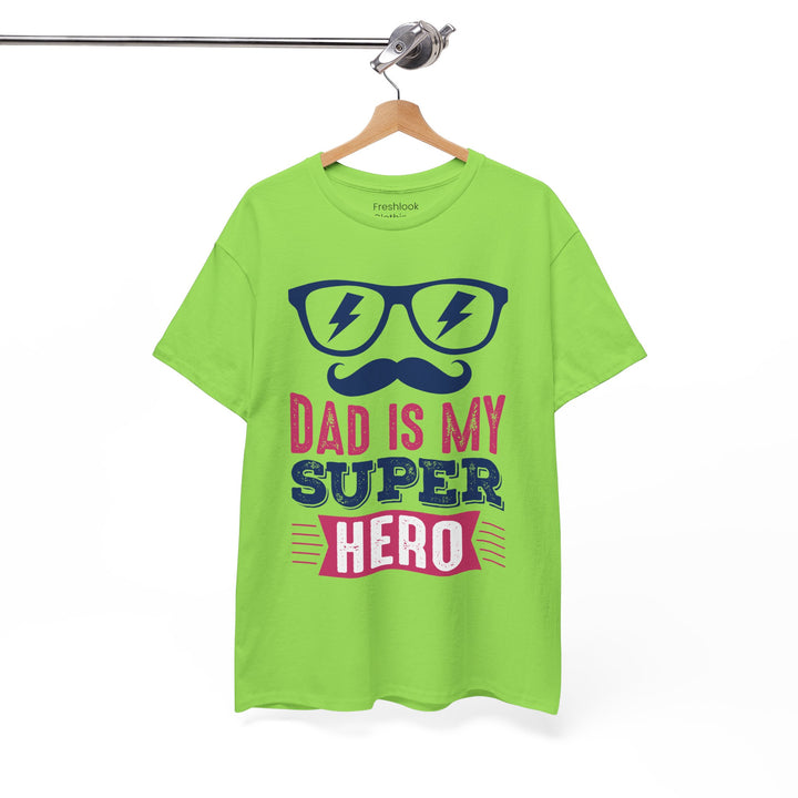 Dad's T-Shirt - Dad Is My Superhero Design