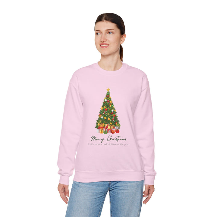 Christmas Tree Sweatshirt — Merry Christmas Holiday Crewneck