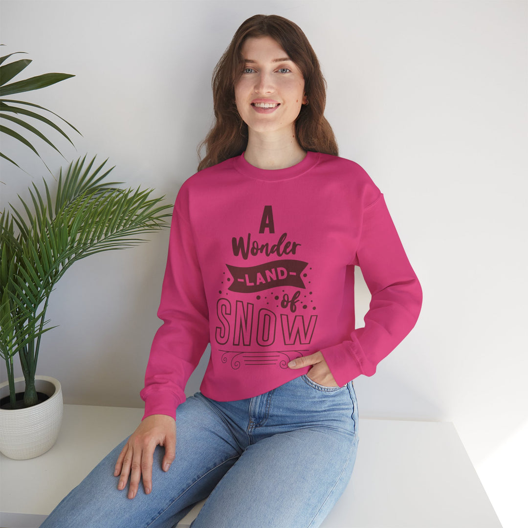 A Wonder Land of Snow Unisex Sweatshirt