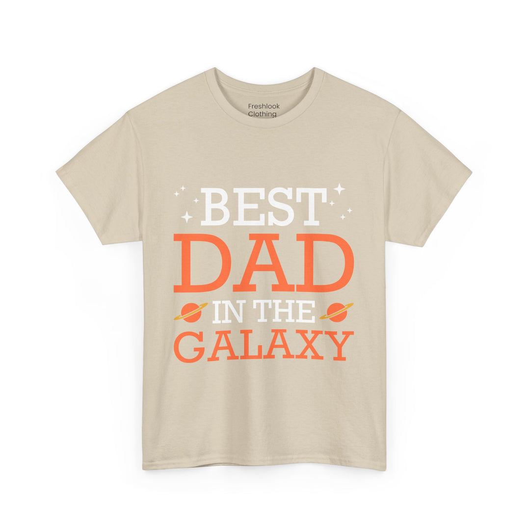 Dad's T-Shirt - Best Dad in the Galaxy Design