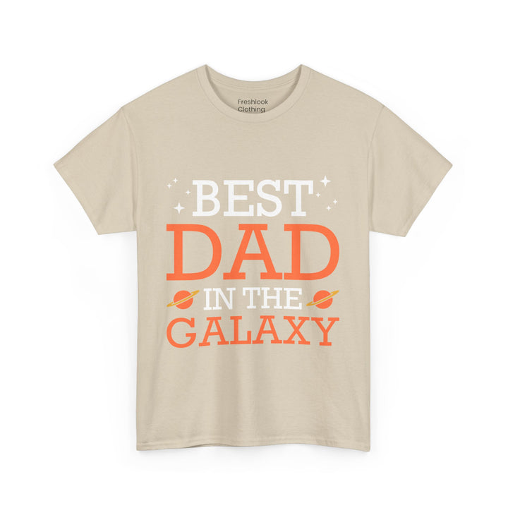 Dad's T-Shirt - Best Dad in the Galaxy Design