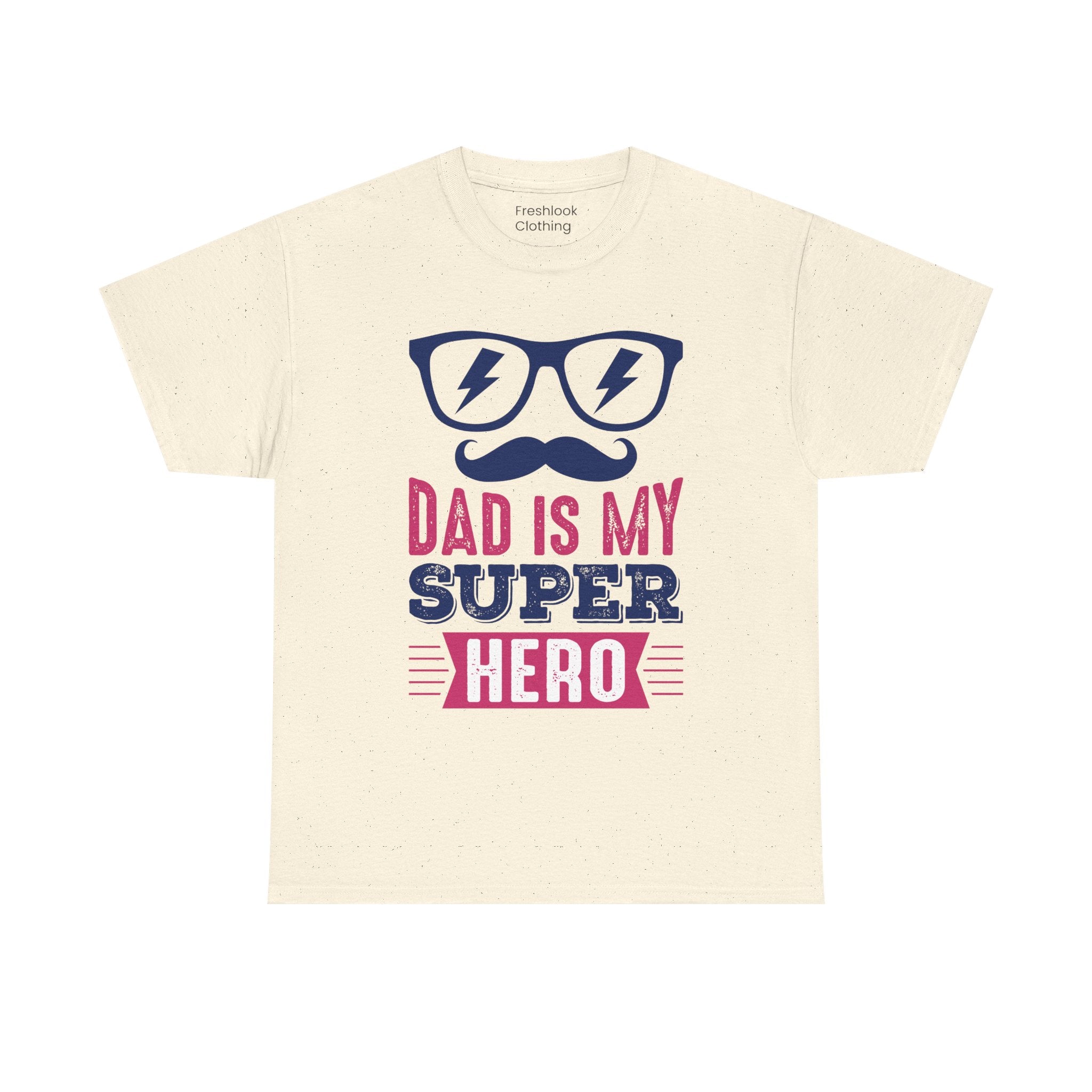 Dad's T-Shirt - Dad Is My Superhero Design