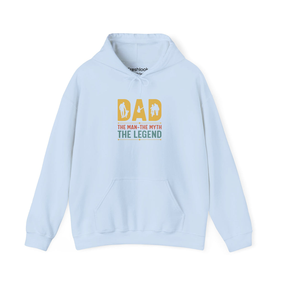 Dad’s Hooded Sweatshirt – Dad The Man The Myth The Legend Design