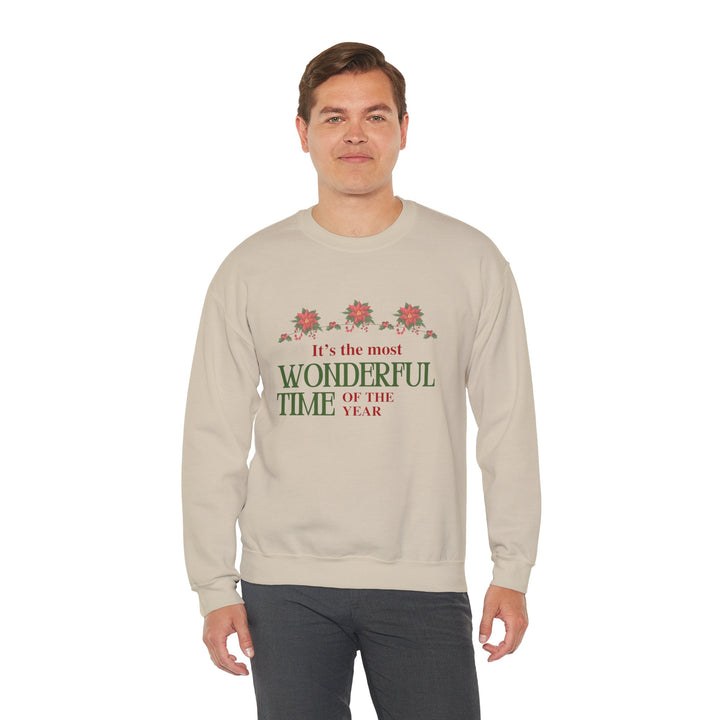 Sweatshirt — "It's the Most Wonderful Time of the Year" Holiday Crewneck