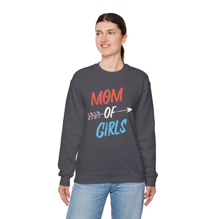 Mom's Sweatshirt - Mom of Girls Design