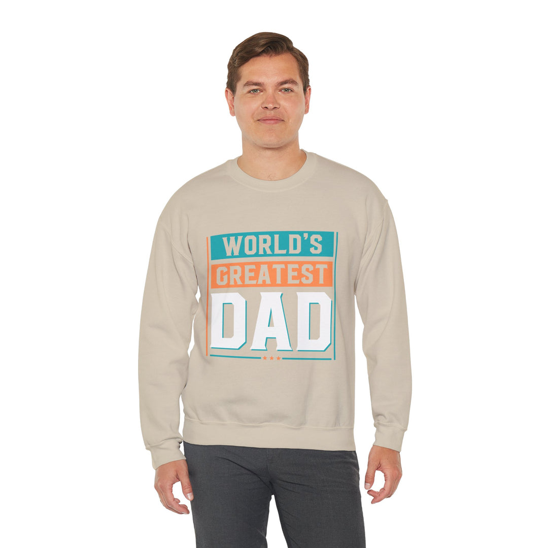 Dad’s Sweatshirt – World's Greatest Dad Design