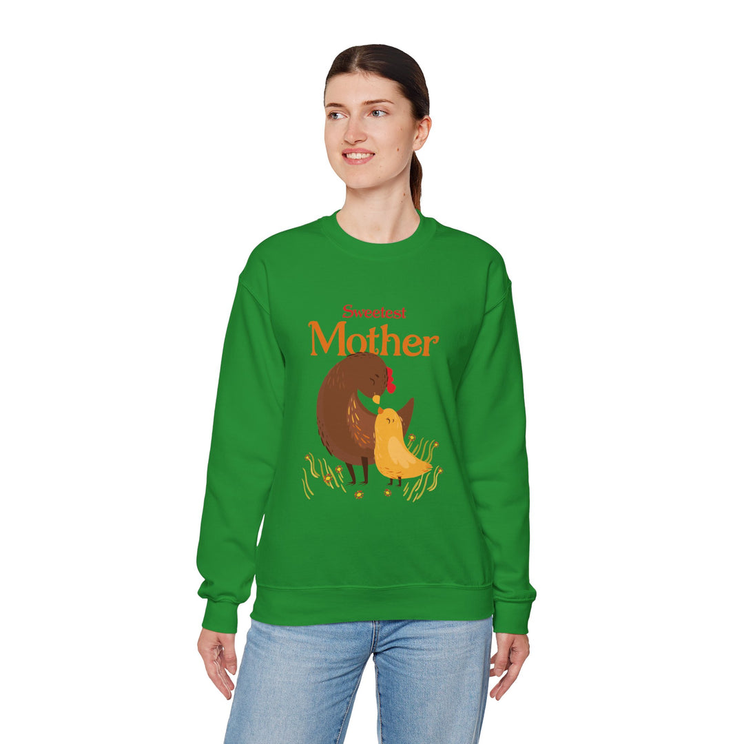 Mom's Sweatshirt - Sweetest Mother Design