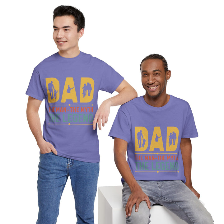 Dad's T-Shirt - Dad The Man The Myth The Legend Design