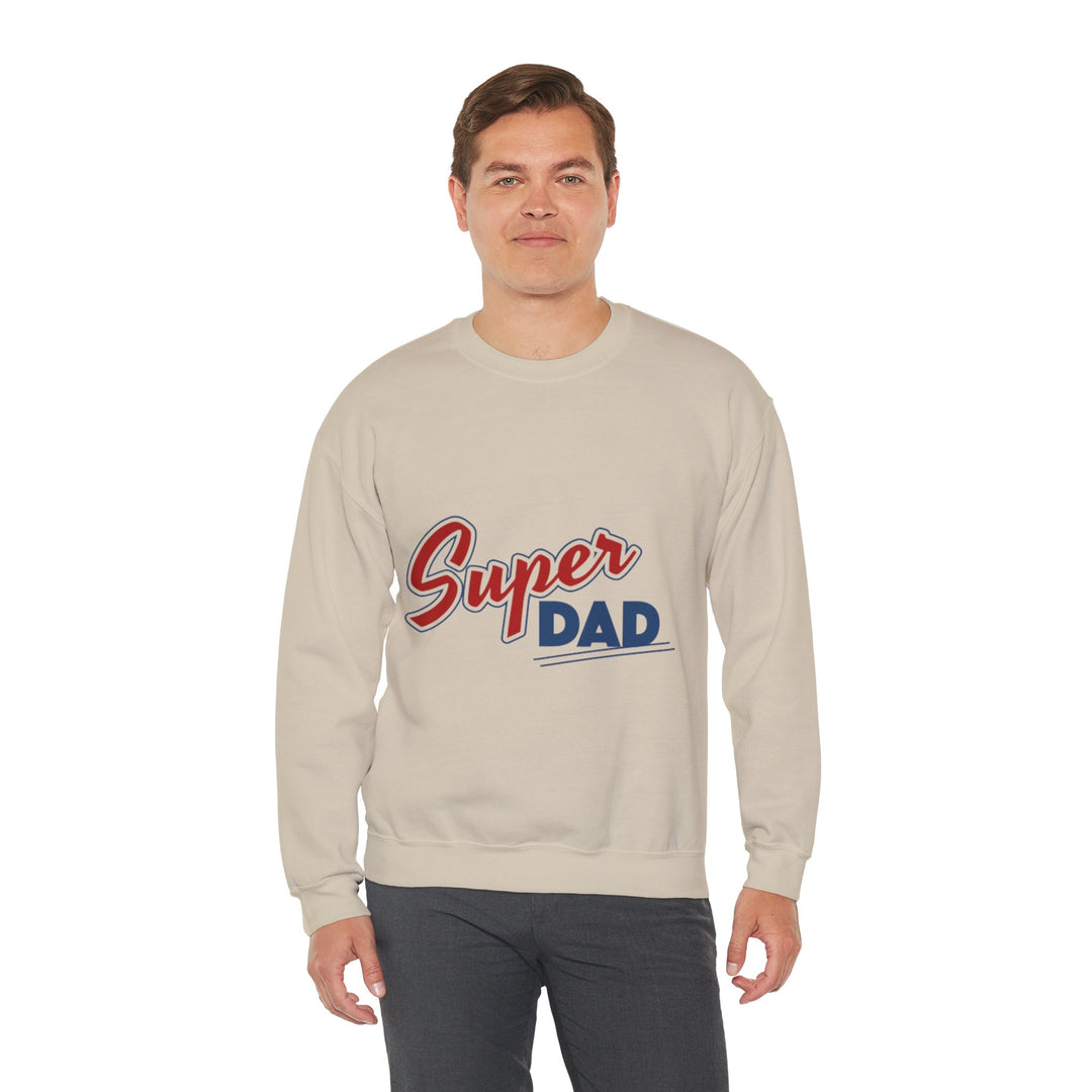 Dad’s Sweatshirt – Super Dad Perfect Father's Day Gift Design